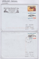 Greenland  Ilulissaat 2 Covers  (KG176) - Forschungsstationen & Arctic Driftstationen