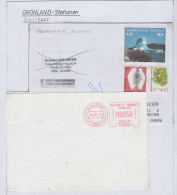 Greenland  Ilulissaat Cover + Card  (KG177) - Estaciones Científicas Y Estaciones Del Ártico A La Deriva