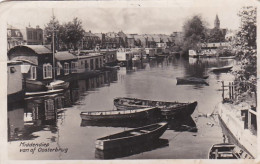 485381Middendiep, Vanaf Oosterbrug. (Diverse Vouwen Zie Achterkant)  - Sliedrecht