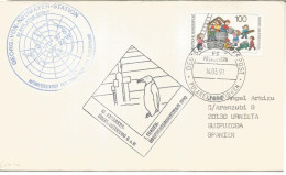 ANTARTIDA ANTARCTIC ALEMANIA BUQUE FS POLARSTERN 1991 BASE NEUMAYER - Onderzoeksstations