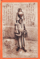 36410 / ⭐ ♥️ Lisez ! Kabylie Jeune Fille KABYLE Porteuse D'eau Tête Cruche MOSTAGANEM 30-04-1915 Collection IEALE P.S 55 - Mostaganem