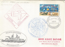 ANTARTIDA ANTARCTIC ALEMANIA BUQUE FS POLARSTERN 1991 BASE NEUMAYER - Onderzoeksstations