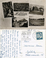 Ansichtskarte Hemer Stadt, Stadion, Amtshaus 1963 - Hemer