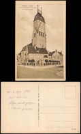 Ansichtskarte Köthen St. Martinskirdhe, Rückseite Mit Pastorenhaus 1919 - Koethen (Anhalt)
