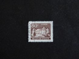 HONGRIE HUNGARY MAGYAR YT 1339A OBLITERE - CHATEAU DE EGERVAR - Used Stamps
