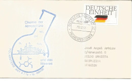 ANTARTIDA ANTARCTIC ALEMANIA BUQUE FS POLARSTERN 1991 QUIMICA - Bases Antarctiques