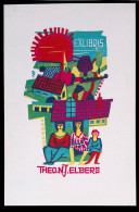 EX LIBRIS JAN BATTERMAN Per THEO N. J. ELBERS L27bis-F02 - Exlibris