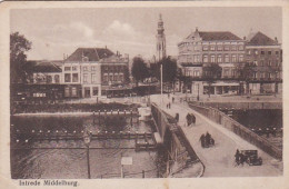 48559Middelburg, Intrede. 1933. (Linksonder Een Kleine Vouw)  - Middelburg