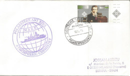 ANTARTIDA ANTARCTIC ALEMANIA BUQUE FS POLARSTERN 1996 MARCONI RADIO - Bases Antarctiques