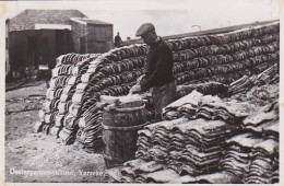 485562Yerseke, Oesterpannencultuur. (FOTOKAART) (vouwen Zie Achterkant)  - Yerseke