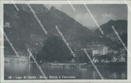 Ca447 Cartolina Lago Di Garda Riva Rocca E Panorama Provincia Di Trento Trentino - Trento
