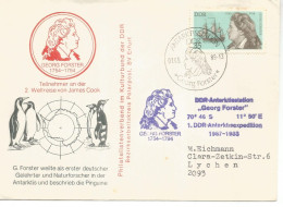 ANTARTIDA ANTARCTIC ALEMANIA DDR GEORGE FOSTER 1988 - Onderzoeksstations