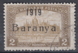 Hungary Baranya 1919 Mi#31 Used - Baranya