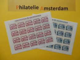 Liechtenstein 1978, FULL SHEETS / EUROPA CEPT: Mi 692-93, ** - KB - 1978