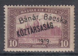 Hungary Banat Bacska 1919 Mi#34 Mint Never Hinged - Banat-Bacska