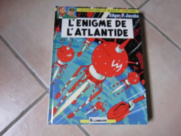 BLAKE ET MORTIMER  L'ENIGME DE L'ATLANTIDE PAGE DE GARDE AU POINT D'INTERROGATION  JACOBS - Blake Et Mortimer