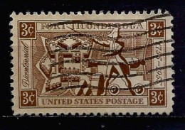 USA 1955  Fort Ticonderoga Y.T. 607 (0) - Used Stamps