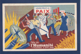 CPSM Communisme Parti Communiste Fête De L'humanité 1949 Cachet Circulée - Ereignisse