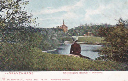4858126's Gravenhage, Scheveningsche Boschjes Waterpartij Rond 1900.  - Den Haag ('s-Gravenhage)