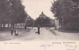 4858260Winterswijk, Stationsweg 1903. (kanten Afgeknipt?)  - Winterswijk