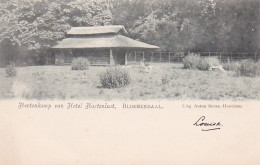 4861159Bloemendaal,  Hertenkamp Van Hotel Hartenlust Rond 1900.  - Bloemendaal