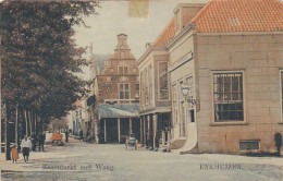 4861171Enkhuizen, Kaasmarkt Met Waag. (Pakbandje Bovenin)  - Enkhuizen