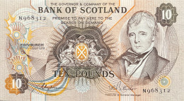 Scotland 10 Pounds, P-113a (10.10.1979) - XF - Scare Date - 10 Ponden