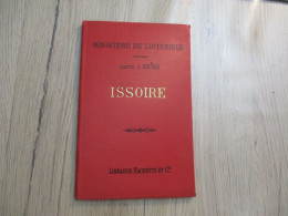 L11 Carte Géographique 1/100 000 Hachette Ministère De L'Intérieur Issoire Puy De Dôme 1901 - Cartes Géographiques