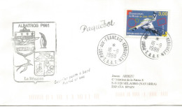 ANTARTIDA ANTARCTIC TAAF 1998 PORT AUX FRANÇAIS BUQUE PATROUILLEUR AUSTRAL ALBATROS PAQUEBOT - Bases Antarctiques