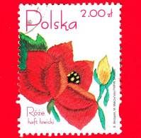 POLONIA - Usato -2005 - Regione Di Lowicz 1 - Rose Ricamate - 2.00 - Gebruikt