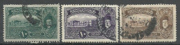 Turkey; 1916 Dolmabahce Palace Pictorial Postage Stamps (Complete Set) - Oblitérés