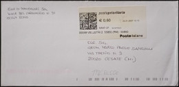 Velletri 25.1.2007 - TPlabel Postaprioritaria € 0,60 (catalogo TP6.B.000) - Franking Machines (EMA)