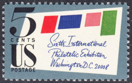 !a! USA Sc# 1310 MNH SINGLE (a2) - 6th Intern.Phil.Exhibition - Nuovi