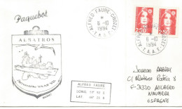 ANTARTIDA ANTARCTIC TAAF 1994 ALFRED FAURE BUQUE PATROUILLEUR AUSTRAL ALBATROS PAQUEBOT - Onderzoeksstations