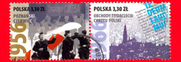 POLONIA - Usato - 2020 - La Strada Verso La Libertà - Rivolta Di Poznań 1956 - Celebrazioni Del Millennio Della Polonia - Oblitérés