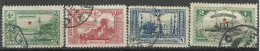 Turkey; 1914 Star Overprinted Stamps For Exterior - Oblitérés