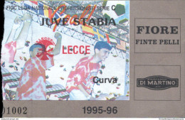 Bl33 Biglietto Calcio Ticket  Juve Stabia - Lecce 1995-96 - Biglietti D'ingresso