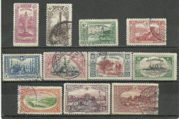 Turkey; 1914 Istanbul Pictorial London Printing Postage Stamps - Oblitérés