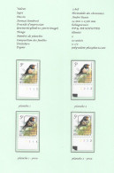 Belgium1992 BUZIN Bird - Hirondells Des Chieminées/boerenzwajuw 5 Bfrs Plaatnrs 1 - 2 Mint Plain Stamps +  Preos (scans) - 2011-..