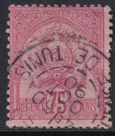 Tunisia 1888 Sc 22 Tunisie Yt 18 Used Some Short Perfs - Gebraucht