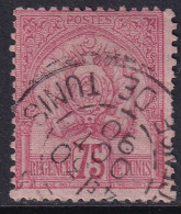 Tunisia 1888 Sc 22 Tunisie Yt 18 Used Some Short Perfs - Used Stamps