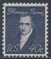 USA United States 1968 Mi 942 X YT 942 Sc 1292 SG 1275 * MH - Tom Paine, (1737-1809)  American Founding Father - Other & Unclassified