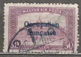 France Occupation Hungary Arad 1919 Yvert#15 Used - Unused Stamps