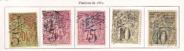 NOUVELLE CALEDONIE  Dispersion D'une Collection D'oblitérés   Used  And Mlh 1892 - Usados