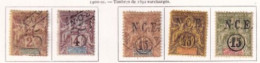 NOUVELLE CALEDONIE  Dispersion D'une Collection D'oblitérés   Used  And Mlh 1900 See Scanner - Used Stamps