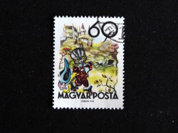 HONGRIE HUNGARY MAGYAR YT 1406 OBLITERE - FABLES / LE CHAT BOTTE - Used Stamps