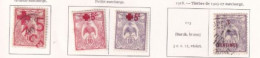 NOUVELLE CALEDONIE  Dispersion D'une Collection D'oblitérés  Mlh 1915 1918 - Used Stamps