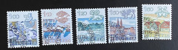 Schweiz 1982 Freimarke Tierkreiszeichen Mi. 1227 - 1231 Gestempelt/o - Usati