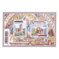 Andorra Francesa  HB 3 2010 El Romànic Emsisón Conjunta MNH - Autres & Non Classés