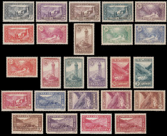 Andorra Francesa 24/45 1932-33 Paisajes MH - Other & Unclassified